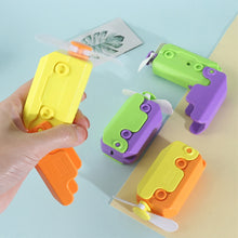 Load image into Gallery viewer, Portable Turnip Knife Small Fan USB Charging Summer Handheld Collapsible Cooling Artifact Decompression Toy For Children