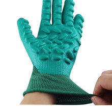 Load image into Gallery viewer, 1Pair Latex Bead Anti-Slip Shock-Proof Yarn Protective Gloves Electric Drill Mine Construction Workers Wear-Resistant Protective Gloves
