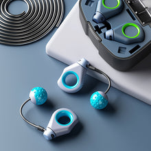 Load image into Gallery viewer, Portable Ring Jump Rope Wire Rope Cordless Load Bearing Dual Use Fitness Weight Loss Equipment With Storage Box