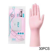 Load image into Gallery viewer, 30PCS 12-Inch Lengthened And Thickened Disposable Bare Nitrile Gloves Catering Baking Labor Protection Waterproof Durable Rubber Gloves