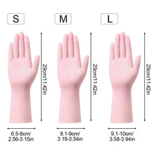 Load image into Gallery viewer, 30PCS 12-Inch Lengthened And Thickened Disposable Bare Nitrile Gloves Catering Baking Labor Protection Waterproof Durable Rubber Gloves