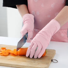 Load image into Gallery viewer, 30PCS 12-Inch Lengthened And Thickened Disposable Bare Nitrile Gloves Catering Baking Labor Protection Waterproof Durable Rubber Gloves