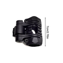 Load image into Gallery viewer, Five-Segment Helmet Light Mini Flashlight Clamp 25MM Adjustable And Rotatable Tactical Helmet Flashlight Clamp Guide Set