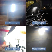 Load image into Gallery viewer, 1PC Rechargeable LED COB Working Light Multi-Functional Car Maintenance Outdoor Camping Flashlight Magnetic Type Suspended Emergency Lights