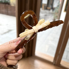 Load image into Gallery viewer, Bow-knot Large Hair Claw Acrylic Hairpin For Women Girl Barrette Korean Style Hair Clips Hairpin 2024 Trend Hair Accessories