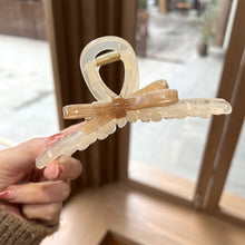 Load image into Gallery viewer, Bow-knot Large Hair Claw Acrylic Hairpin For Women Girl Barrette Korean Style Hair Clips Hairpin 2024 Trend Hair Accessories
