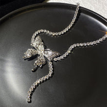 Load image into Gallery viewer, Shiny Butterfly Collar Necklace Women Fashion Jewelry Elegant Festival Party Charm Accessory Memorial Jewelry Gift 2024 Trend