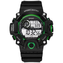 Load image into Gallery viewer, Men Electronic Watch Multi-functional Alarm Sports Luminous Watch Adult Outdoor Wristwatch 2024 Fashionable Electronic Clock