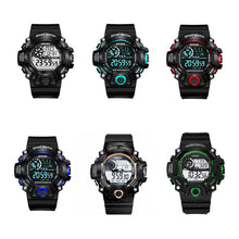 Load image into Gallery viewer, Men Electronic Watch Multi-functional Alarm Sports Luminous Watch Adult Outdoor Wristwatch 2024 Fashionable Electronic Clock
