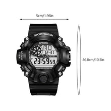 Load image into Gallery viewer, Men Electronic Watch Multi-functional Alarm Sports Luminous Watch Adult Outdoor Wristwatch 2024 Fashionable Electronic Clock