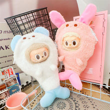 Load image into Gallery viewer, Cute Animals Headwear For Cotton Stuffed Dolls Toys 17cm Labubu Dress Up Doll Accessories