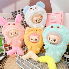 Load image into Gallery viewer, Cute Animals Headwear For Cotton Stuffed Dolls Toys 17cm Labubu Dress Up Doll Accessories