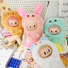 Load image into Gallery viewer, Cute Animals Headwear For Cotton Stuffed Dolls Toys 17cm Labubu Dress Up Doll Accessories