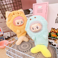 Load image into Gallery viewer, Cute Animals Headwear For Cotton Stuffed Dolls Toys 17cm Labubu Dress Up Doll Accessories