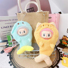 Load image into Gallery viewer, Cute Animals Headwear For Cotton Stuffed Dolls Toys 17cm Labubu Dress Up Doll Accessories