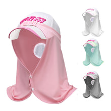 Load image into Gallery viewer, Summer Golf Sunscreen Ice Silk Neckerchief Match With Baseball Cap Cool Breathable Mask With Elastic Golf Supplies