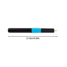 Load image into Gallery viewer, 1PC 8/11IN Pool Cue Universal Extension Handle Black Eight Snooker Retractable Handle Billiard Supplies