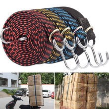 Load image into Gallery viewer, Motorcycle Luggage Elastics Rubber Luggage Rope Cord Hooks Rope Tie Bicycle Roof Rack Strap Fixed Band Accessories