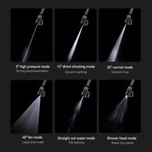 Load image into Gallery viewer, 6 in 1 1/4" High Pressure Washer Spray Nozzle 0° 15° 25° 40° 65° Rotation Watering Rinse Soap Nozzle Tip Max. 3000Psi For Car Garden Cleaning