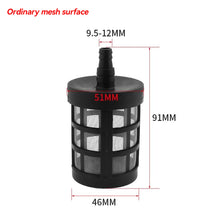 Load image into Gallery viewer, 9.5/10/13mm Filters Sprayer Pump Hose Pipe Filter Filtering Check Valve Net Strainer Mesh for Car Wash Garden Irrigation