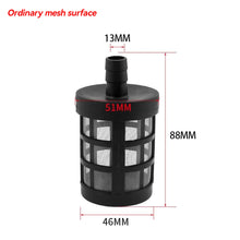 Load image into Gallery viewer, 9.5/10/13mm Filters Sprayer Pump Hose Pipe Filter Filtering Check Valve Net Strainer Mesh for Car Wash Garden Irrigation