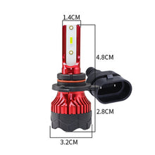 Load image into Gallery viewer, 1Pc H1 H3 H8 9005 9006 H4 H13 H7 880 H27 9004 9007 H11 881 60W LED Auto Car Headlight Lamp Beam Bulbs 10000LM 6000K Automobile Bulb White