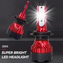 Load image into Gallery viewer, 1Pc H1 H3 H8 9005 9006 H4 H13 H7 880 H27 9004 9007 H11 881 60W LED Auto Car Headlight Lamp Beam Bulbs 10000LM 6000K Automobile Bulb White