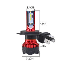Load image into Gallery viewer, 1Pc H1 H3 H8 9005 9006 H4 H13 H7 880 H27 9004 9007 H11 881 60W LED Auto Car Headlight Lamp Beam Bulbs 10000LM 6000K Automobile Bulb White