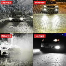 Load image into Gallery viewer, 1Pc H1 H3 H8 9005 9006 H4 H13 H7 880 H27 9004 9007 H11 881 60W LED Auto Car Headlight Lamp Beam Bulbs 10000LM 6000K Automobile Bulb White