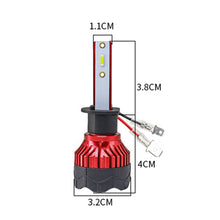 Load image into Gallery viewer, 1Pc H1 H3 H8 9005 9006 H4 H13 H7 880 H27 9004 9007 H11 881 60W LED Auto Car Headlight Lamp Beam Bulbs 10000LM 6000K Automobile Bulb White
