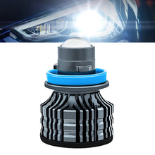 Load image into Gallery viewer, Car H7 H11 H8 H9 9005 HB3 9006 HB4 Led Fog Light Bulb Led Fog Lamp Lens CSP 6000K WhiteTurbo Fog Light For 12V 24V