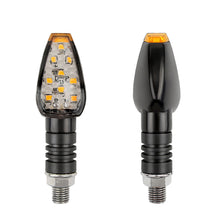 Load image into Gallery viewer, 2Pcs 9LED Motorcycle Turn Signal Lights Indicator Blinker Side Lights Front&Rear Motorbikes For Kawasaki Yamaha Honda Suzuki