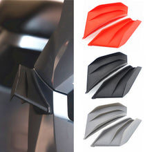 Load image into Gallery viewer, 2Pcs Motorcycle Spoiler Wing Winglet Aerodynamic Decoration Sticker For Suzuki Honda Yamaha SMAX155 Kawasaki