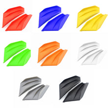 Load image into Gallery viewer, 2Pcs Motorcycle Spoiler Wing Winglet Aerodynamic Decoration Sticker For Suzuki Honda Yamaha SMAX155 Kawasaki