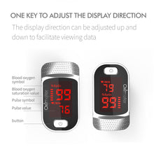 Load image into Gallery viewer, FDA Finger Clip Oximeter Heart Rate Respiration Rate Finger Pulse Oximeter Monitoring Saturometer Household Health Care