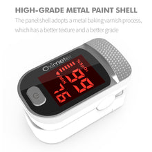 Load image into Gallery viewer, FDA Finger Clip Oximeter Heart Rate Respiration Rate Finger Pulse Oximeter Monitoring Saturometer Household Health Care