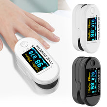 Load image into Gallery viewer, Oximetry Monitor Finger Clip Pulse Oximeter Finger Oximetry Heart Rate Home Health Monitor Saturometer Blood Pressure Adult Child