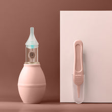 Load image into Gallery viewer, Soft Silicone Anti-reflux Nasal Aspirator Clean and Easy To Remove and Wash Non-slip Tweezer Body Nasal Aspirator Set