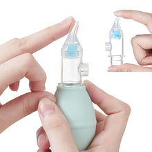 Load image into Gallery viewer, Soft Silicone Anti-reflux Nasal Aspirator Clean and Easy To Remove and Wash Non-slip Tweezer Body Nasal Aspirator Set