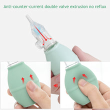 Load image into Gallery viewer, Soft Silicone Anti-reflux Nasal Aspirator Clean and Easy To Remove and Wash Non-slip Tweezer Body Nasal Aspirator Set