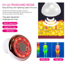 Load image into Gallery viewer, Multi-functional Body Shaping RF Slimming Body Fat Burning Instrument EMS Ultrasonic Slimming Instrument Plastic LED Light Therapy Beauty Instrument
