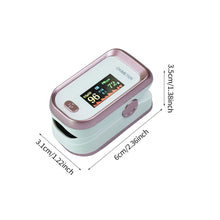 Load image into Gallery viewer, Blood Oximeter Finger Clip Type Medical Blood Oxygen Saturation Detector Household Finger Pulse Heart Rate Monitor Meter
