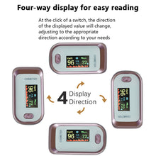 Load image into Gallery viewer, Blood Oximeter Finger Clip Type Medical Blood Oxygen Saturation Detector Household Finger Pulse Heart Rate Monitor Meter