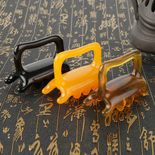 Load image into Gallery viewer, Body Spine Vertebra Physical SPA Scraping Body Massager Tool Pain Relief Back Double Push Resin Wax Massager
