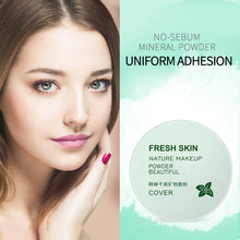 Load image into Gallery viewer, Waterproof Loose Face Powder Oil Control Pores Fine Face Setting Powder Makeup Oil Control Soft Focus Make Up Setting Powder