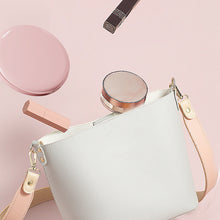 Load image into Gallery viewer, Creative Portable LED Light Cosmetic Mirror Lamp Compact LED Mirror StorageTable Mirror Magnifying Makeup Cosmetic