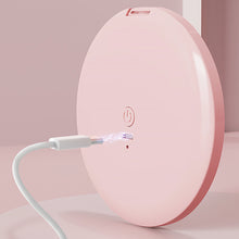 Load image into Gallery viewer, Creative Portable LED Light Cosmetic Mirror Lamp Compact LED Mirror StorageTable Mirror Magnifying Makeup Cosmetic