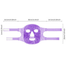 Load image into Gallery viewer, Cold and Hot Facial Mask Mask for Recovery After Facial Surgery Comfortable Portable Face Care Mask Ice Pellets Face Mask