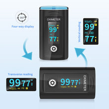 Load image into Gallery viewer, Finger Clip Oximeter Blood Oxygen Saturation Detector Household Medical Health Monitoring Oximeter Health Care