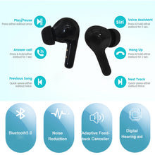Load image into Gallery viewer, Bluetooth Digital Sound Amplifier for Elderly Hearing Aids Rechargeable APP Control Digital Hearing Aids Bluetooth Hearing Aid